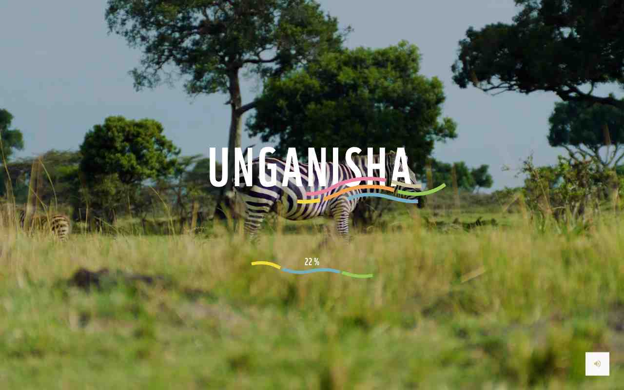 Screenshot of Unganisha website.